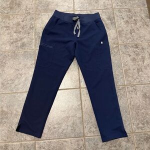Figs Dark Blue Technical Collection Jogger Scrub Pants